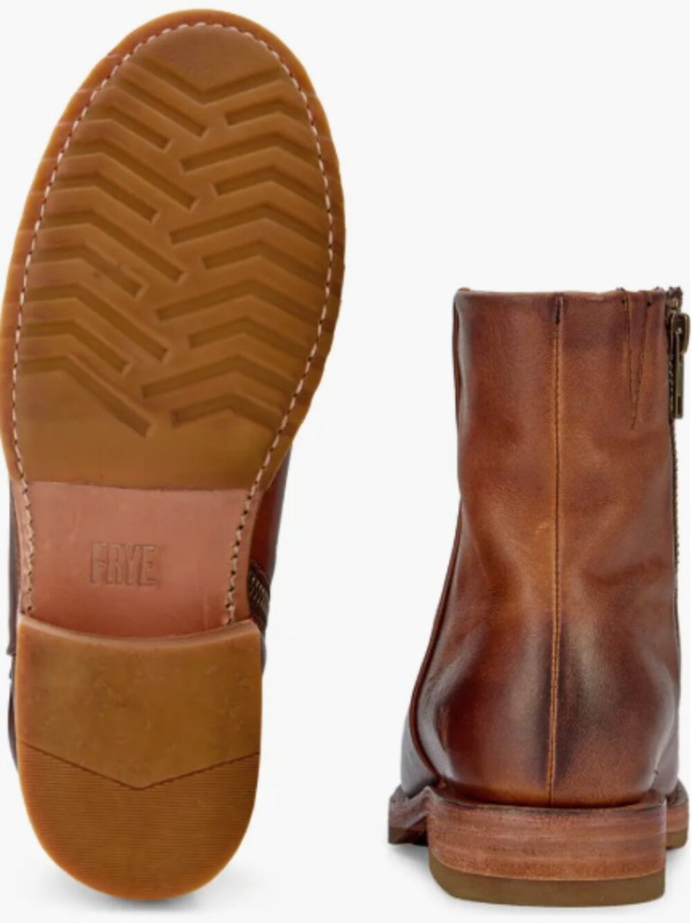 Frye Veronica Chelsea Boot Frye 5.5 M BRONZE - Picture 6 of 7